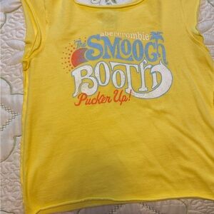 Y2K Abercrombie & Fitch Yellow Tank Top